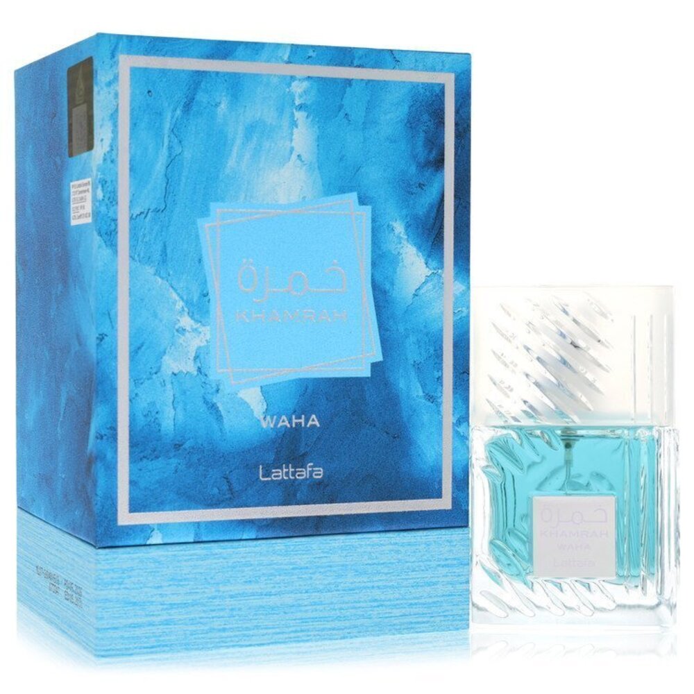 Lattafa Khamrah Waha by Lattafa Eau De Parfum Spray (Unisex) 3.4 oz